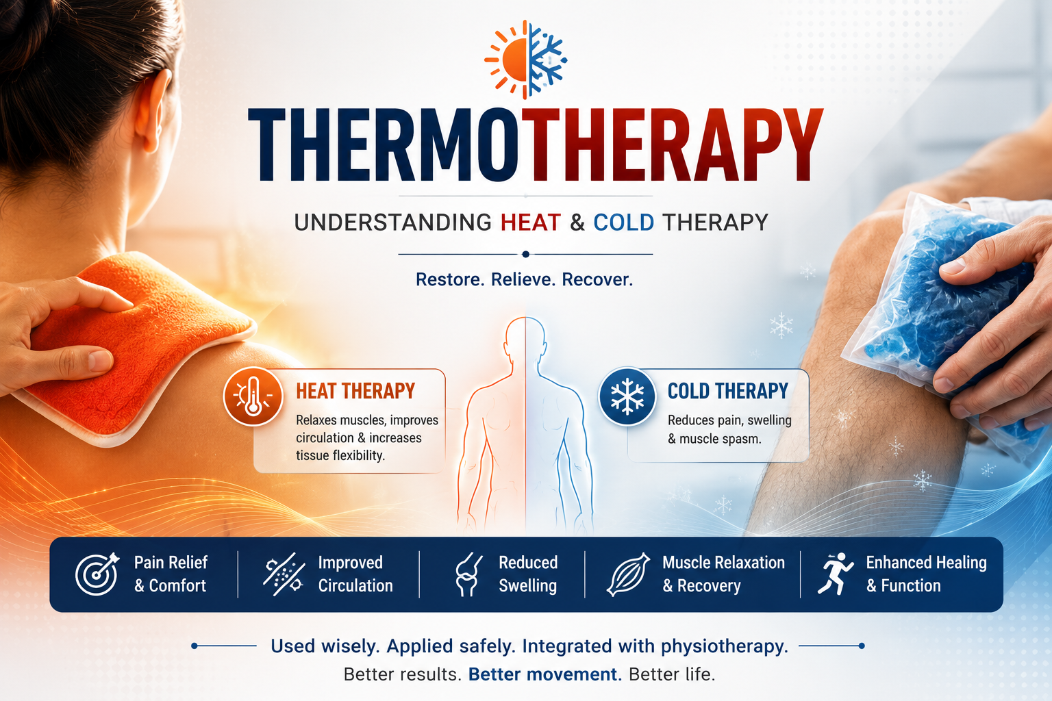 Thermotherapy: Heat and Cold Therapy in Physiotherapy