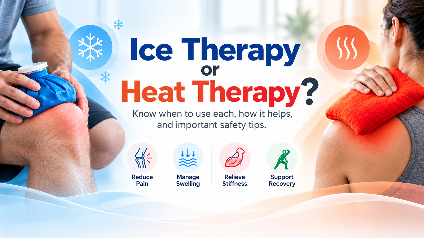 Ice Therapy or Heat Therapy: Which One Should You Use?